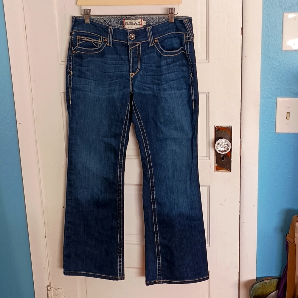 Ariat Women's Dark Blue Flared Jeans